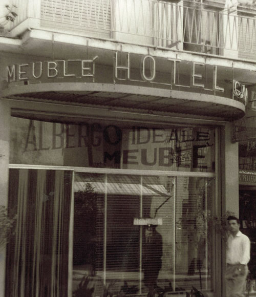 Meublè Hotel negli anni 50